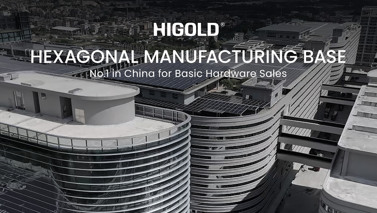 Base produttiva esagonale HIGOLD: N.1 in Cina per le vendite di ferramenta di base